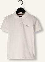 Witte TOMMY HILFIGER Polo FLAG POLO SS Witte TOMMY HILFIGER Polo FLAG POLO SS - medium