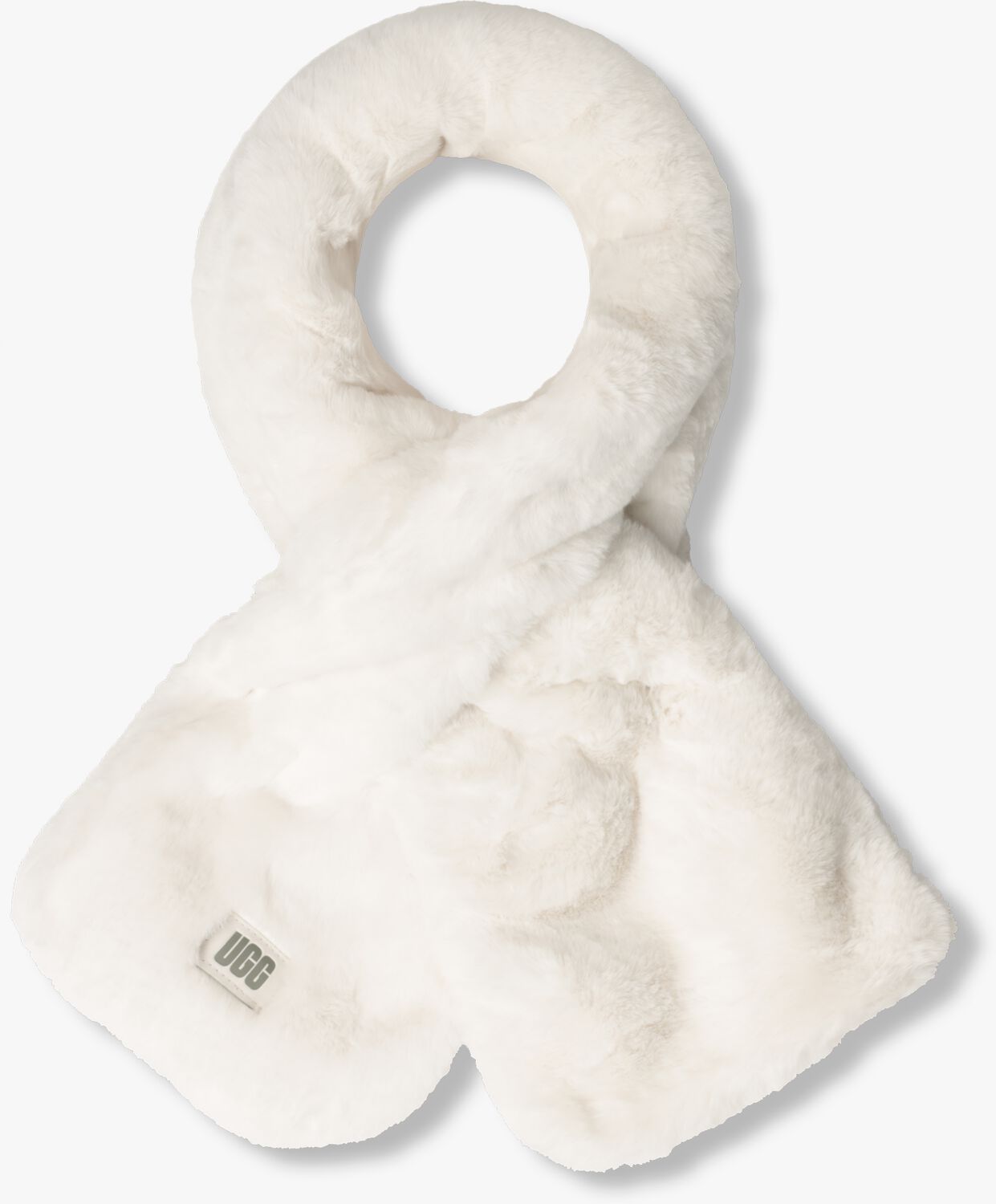 Witte UGG Sjaal FAUX FUR PULL THRU SCARF Omoda