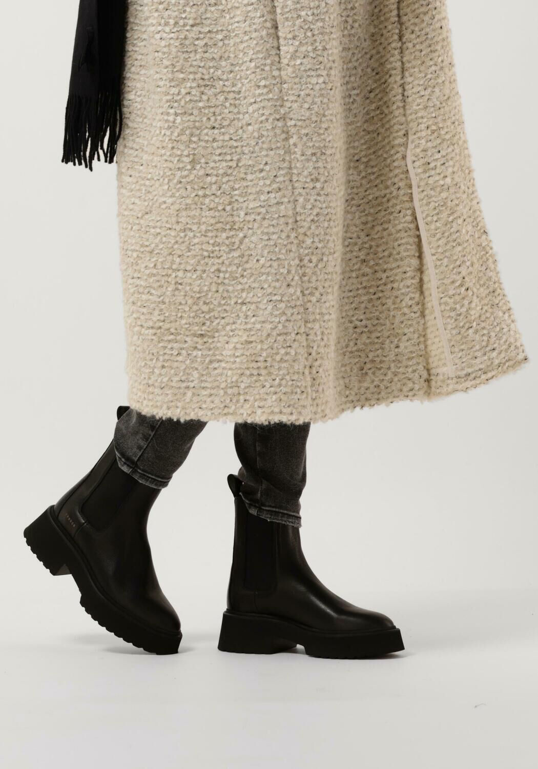 zwarte copenhagen studios chelsea boots cph683