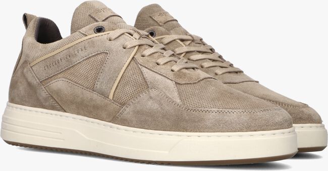 Taupe CYCLEUR DE LUXE Lage sneakers PISTE - large
