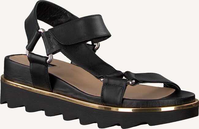 Zwarte ROBERTO D'ANGELO Platte sandalen 550 Zwarte ROBERTO D'ANGELO Platte sandalen 550 - large
