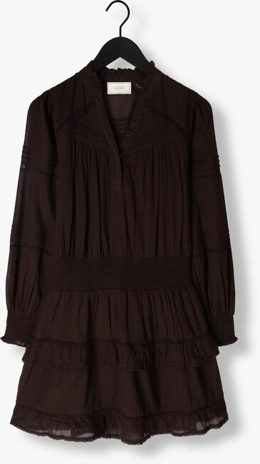 Bruine NEO NOIR Mini jurk MILAN S VOILE DRESS - large