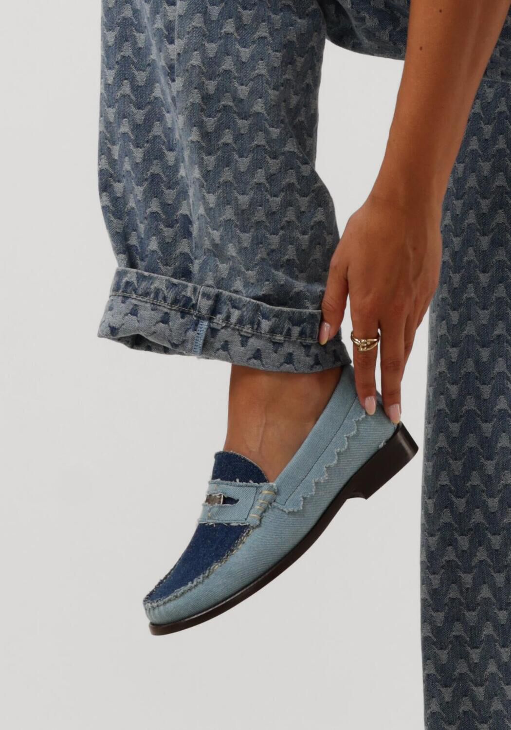 Blauwe TORAL Loafers COIN - large