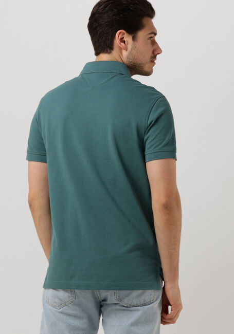 Donkergroene TOMMY HILFIGER Polo 1985 SLIM POLO - large