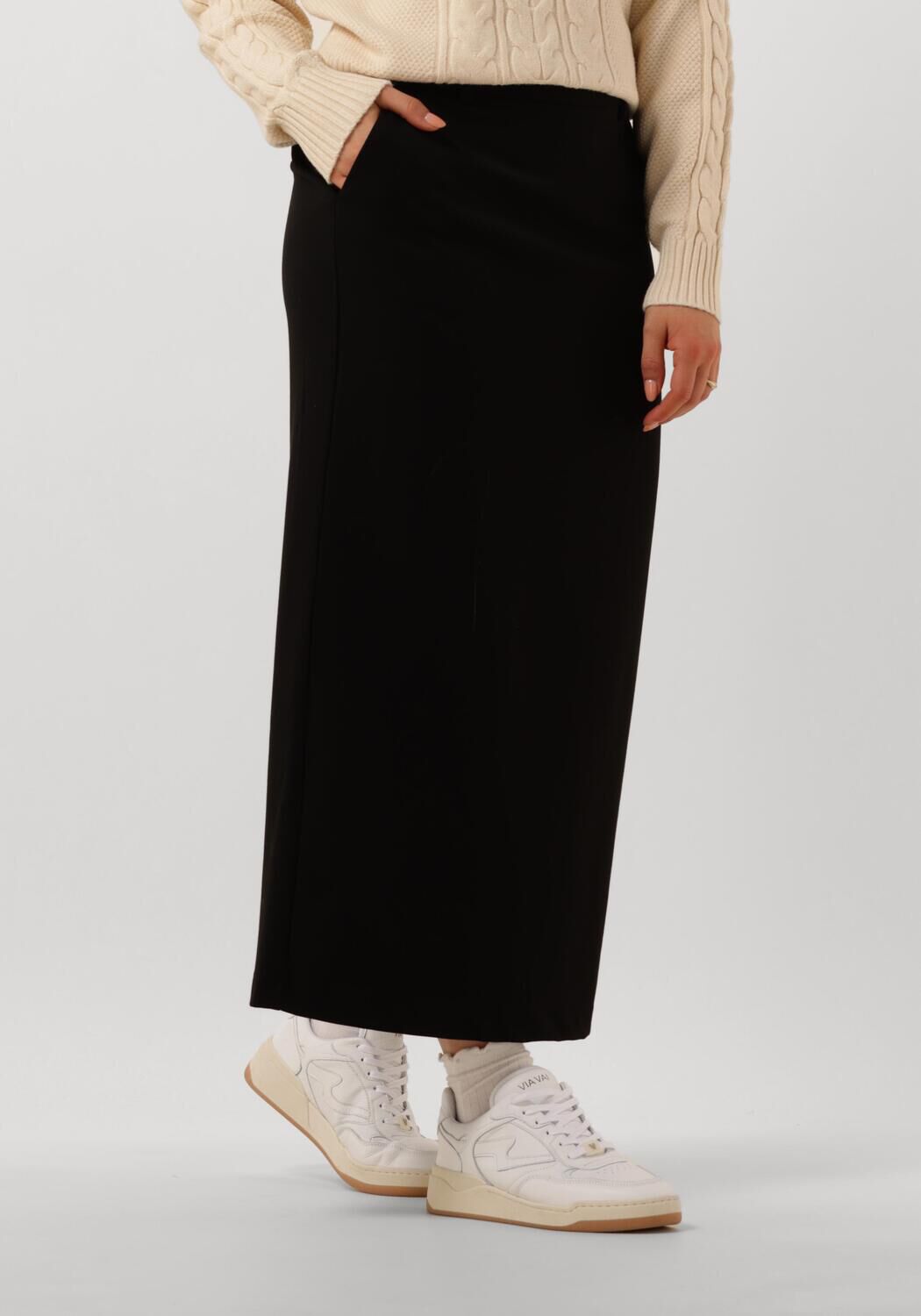 OBJECT Dames Rokken Objlisa Mw Long Skirt Zwart