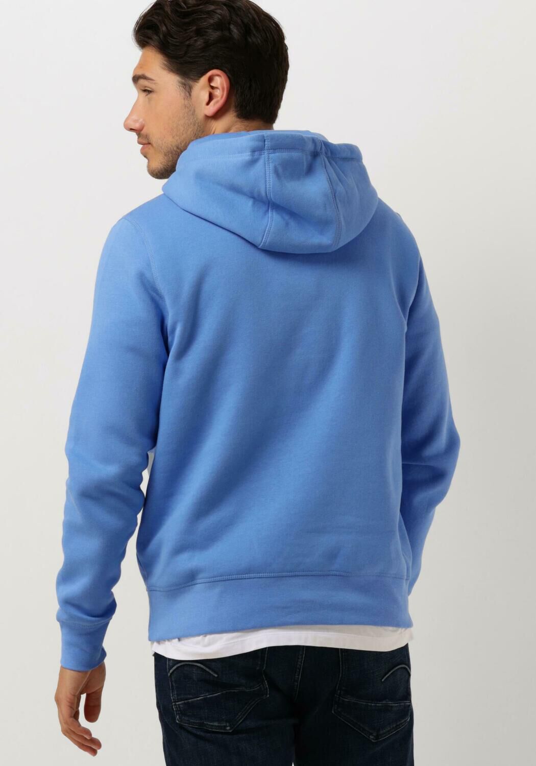 TOMMY HILFIGER Heren Truien & Vesten Tommy Logo Hoody Blauw