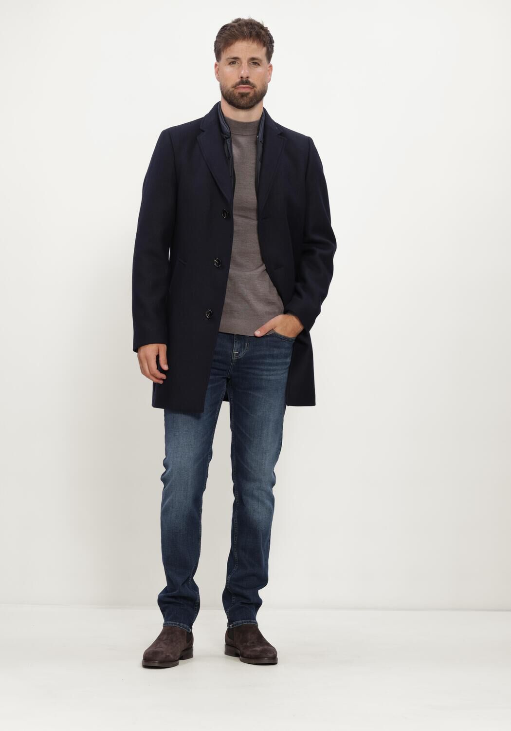 STEFANO LAURAN Heren Jassen Sl-casper Donkerblauw