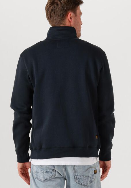 Donkerblauwe G-STAR RAW Sweater PREMIUM CORE HALF ZIP R SW L\S - large