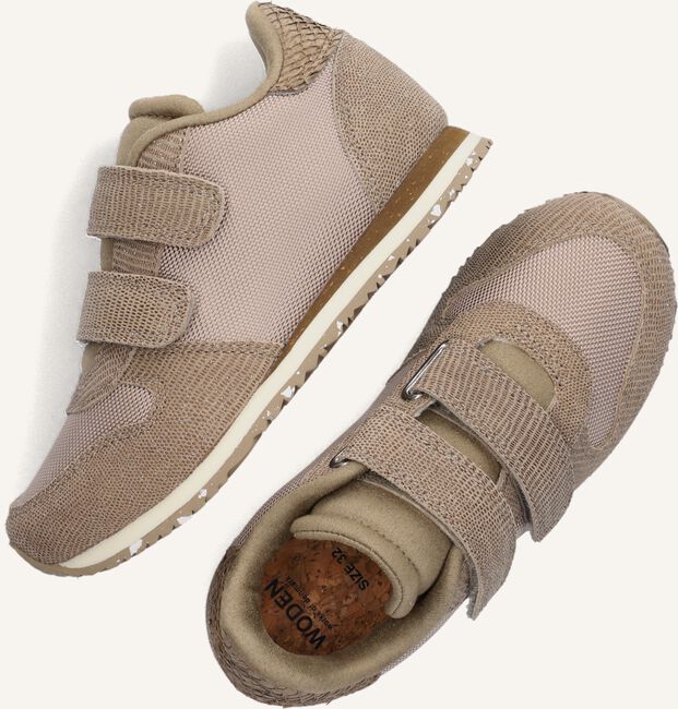 Beige WODEN Lage sneakers SANDRA PEARL NYLON Beige WODEN Lage sneakers SANDRA PEARL NYLON - large