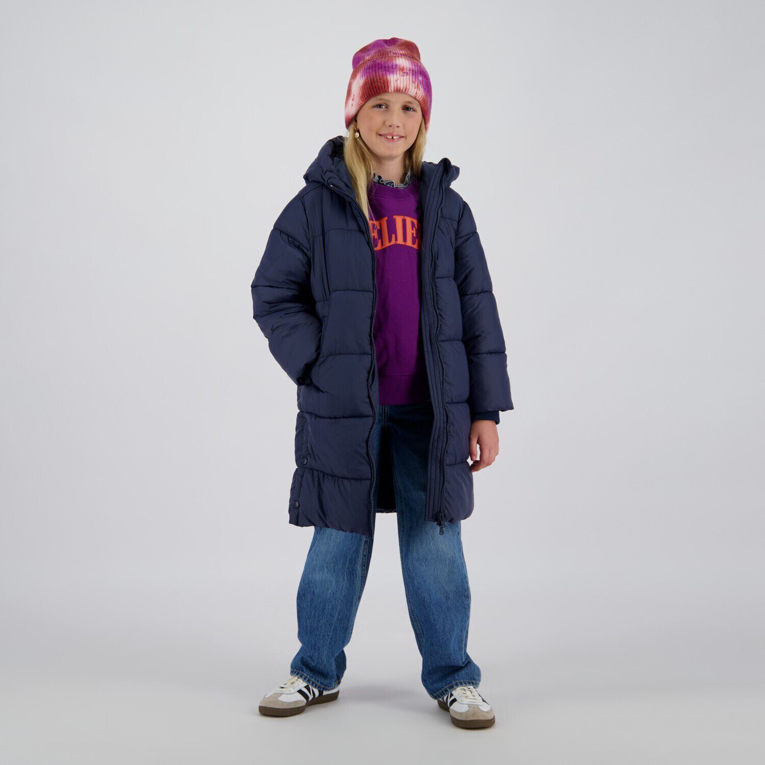 Donkerblauwe VINGINO Gewatteerde jas TERNA - large