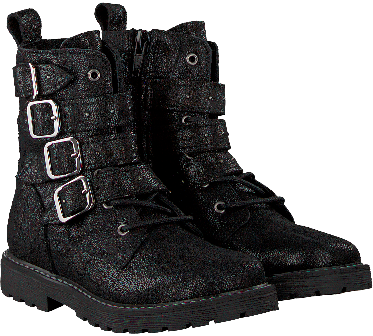 Zwarte OMODA Veterboots 292320 | Omoda