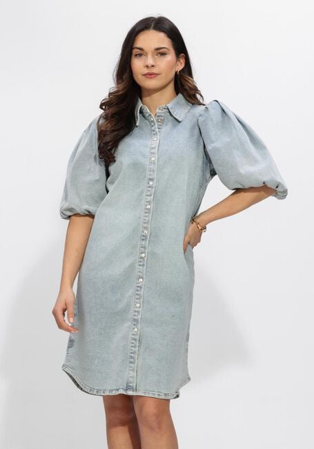 Blauwe JANICE Mini jurk STEFF - large