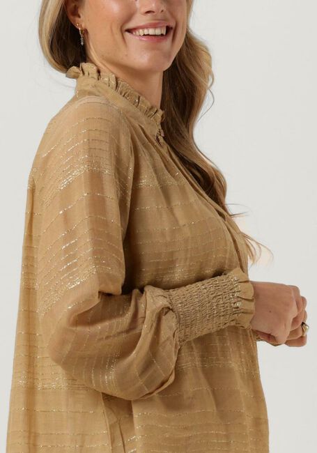 Gouden MOS MOSH Blouses MACHA LUREX LS BLOUSE - large