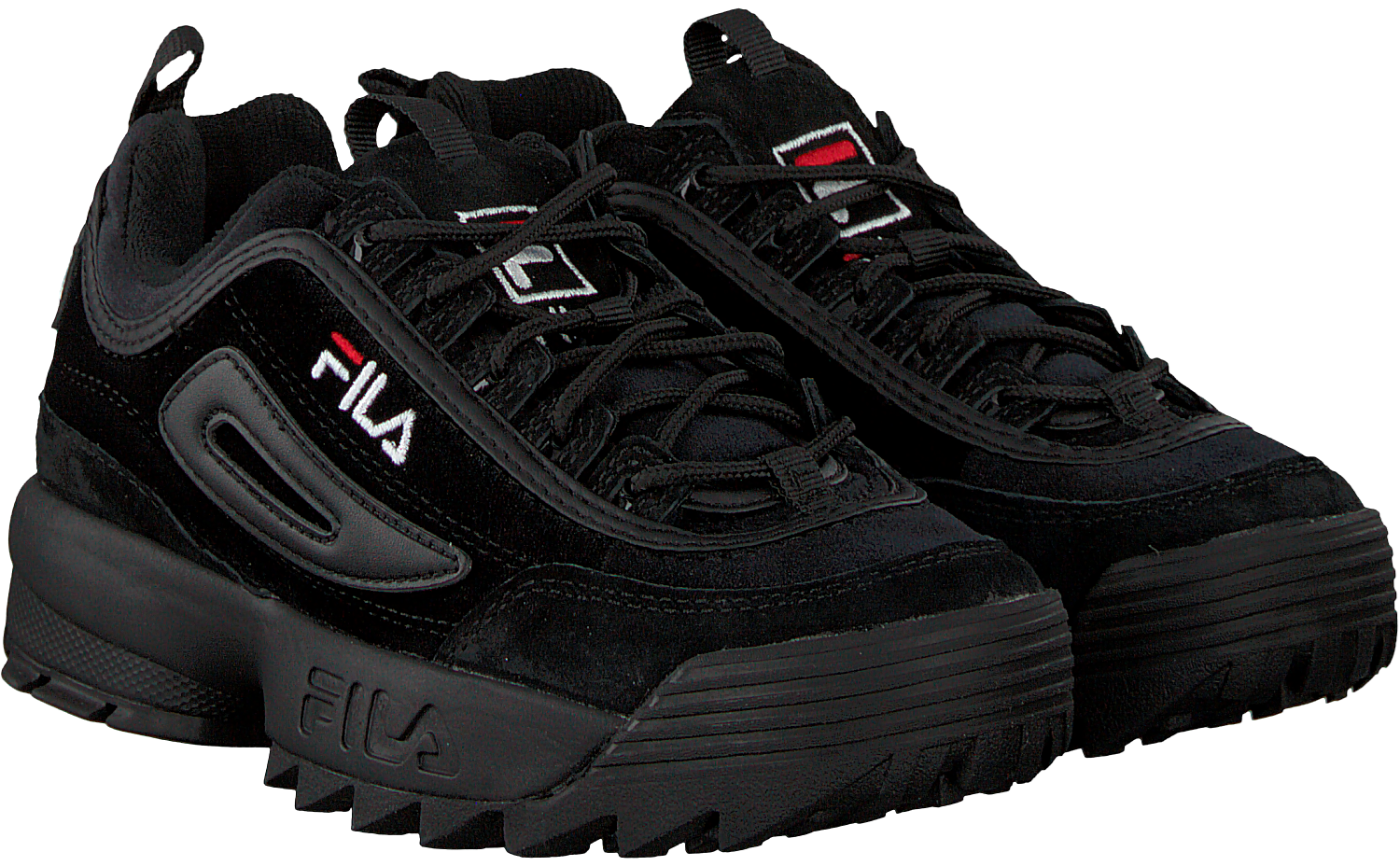fila schoenen zwart