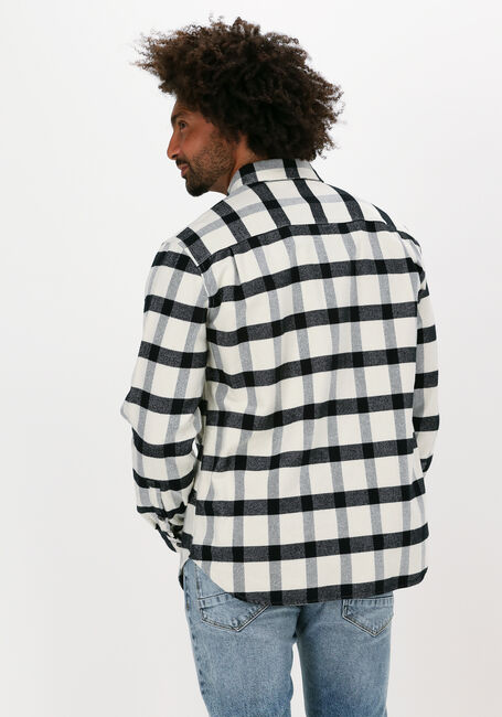 Witte SCOTCH & SODA Overshirt 163355 - CHECKED BRUSHED TWILL - large
