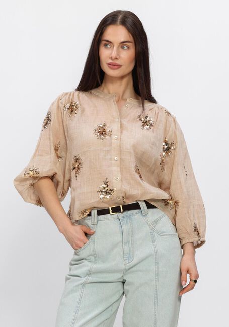 Beige NUKUS Blouses LYNN BLOUSE PAILLET - large