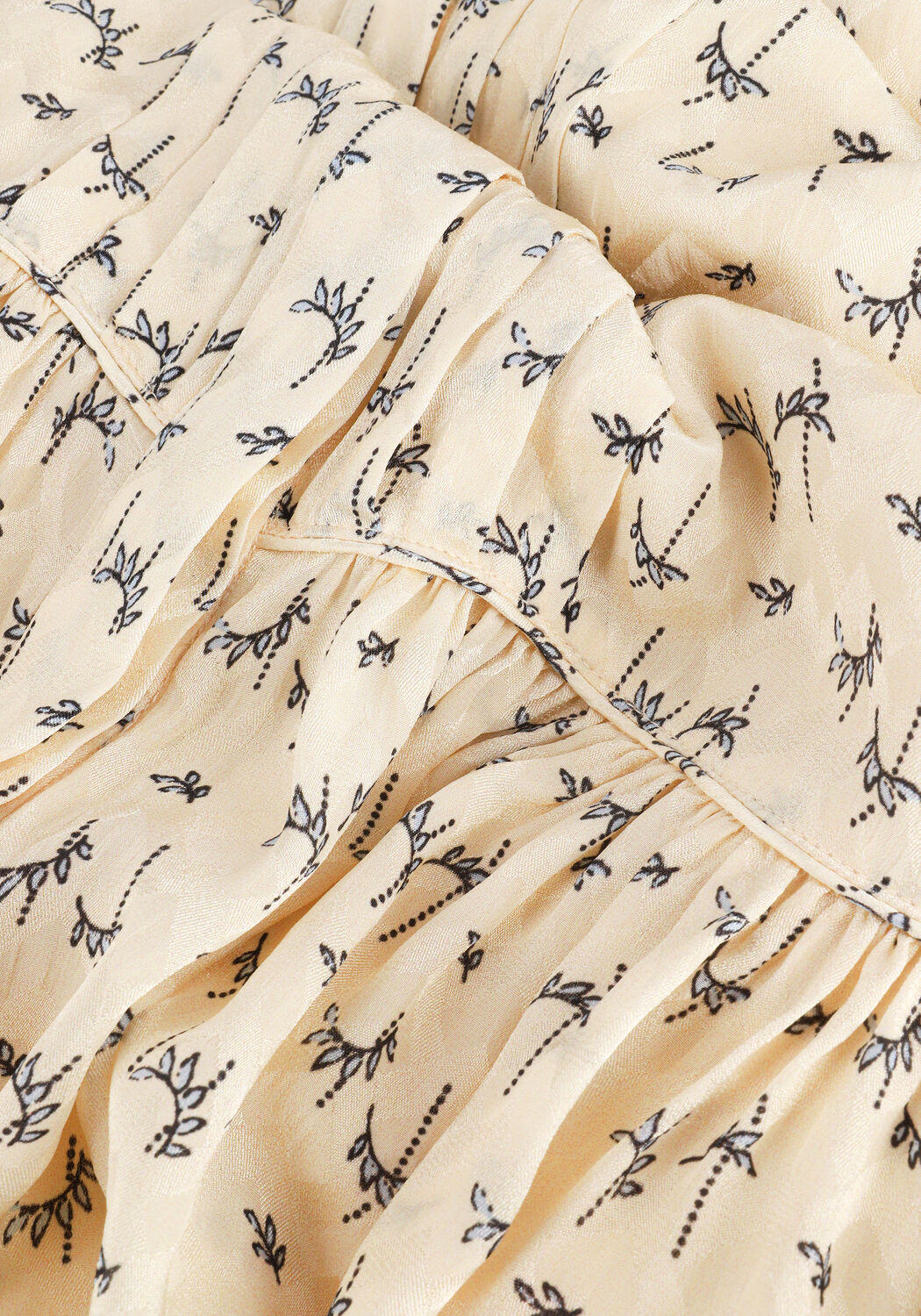 Gele BRUUNS BAZAAR Mini jurk RODA DELIAH DRESS - large