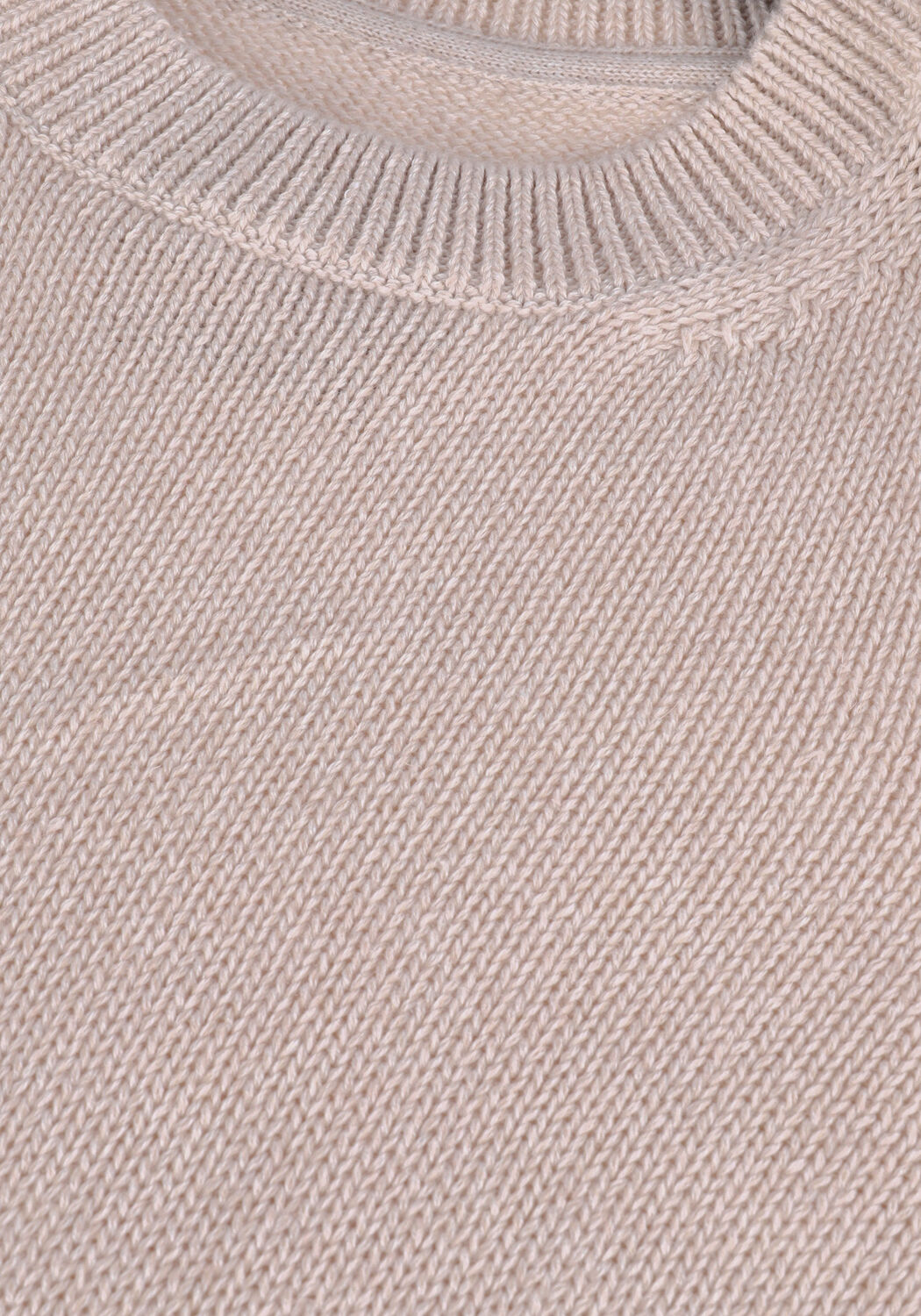 Beige ANOTHER LABEL Trui ASTER KNITTED PULL - large