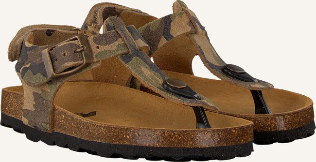 Groene DEVELAB Platte sandalen 48117 Groene DEVELAB Platte sandalen 48117 - large