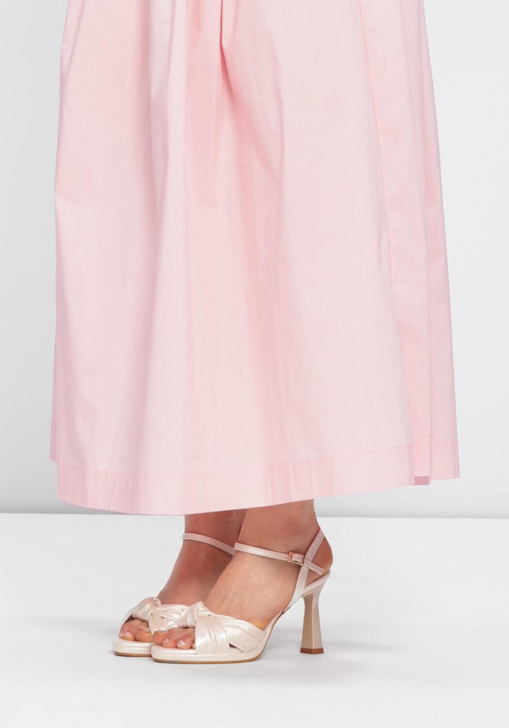 Witte NOTRE-V Sandalen met hak 2859BPP - large