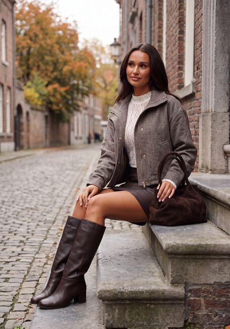 Bruine YDENCE Jack JACKET GEMMA - large