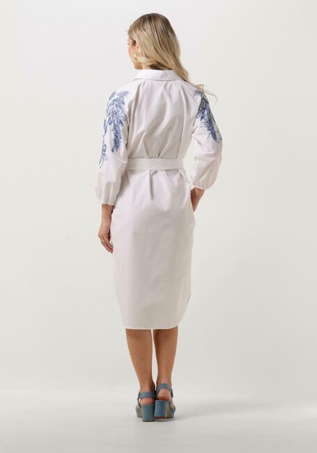 Witte EST'SEVEN Midi jurk EMELY DRESS - large