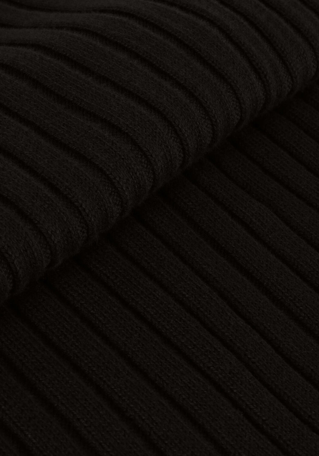 Zwarte TOMMY JEANS Trui BXY RIB SWEATER - large