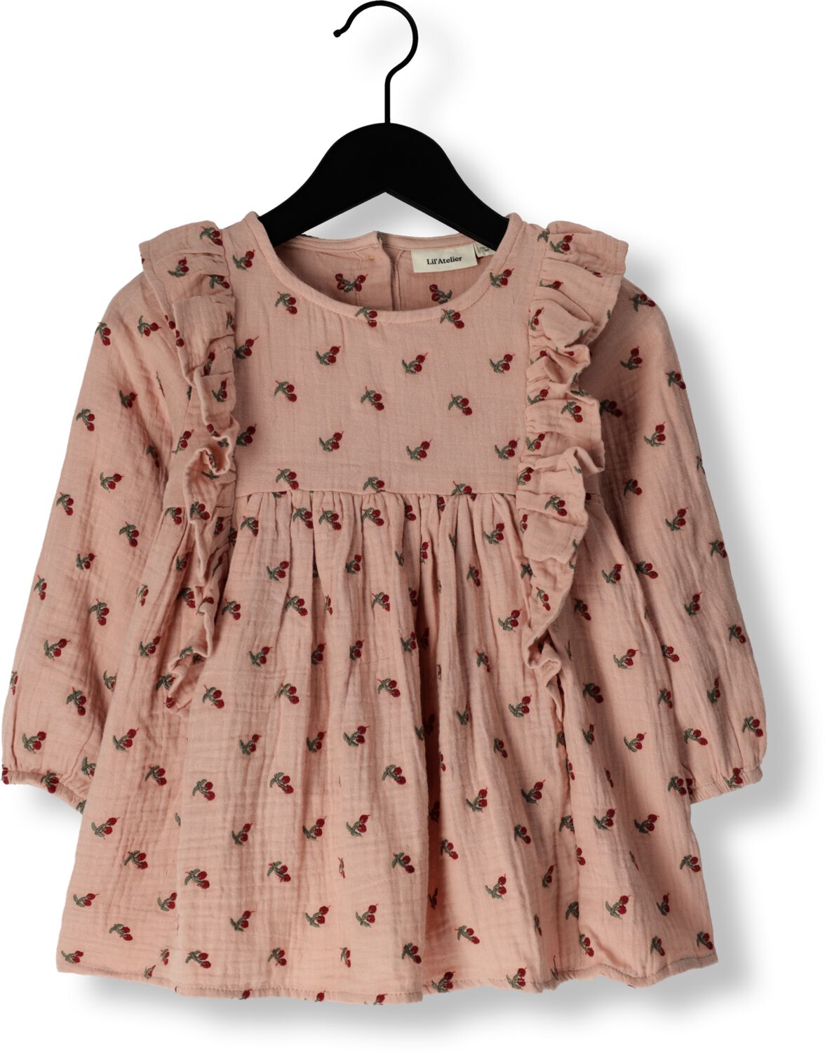LIL' ATELIER Meisjes Jurken Nmfkoala Ls Loose Dress Lil Roze