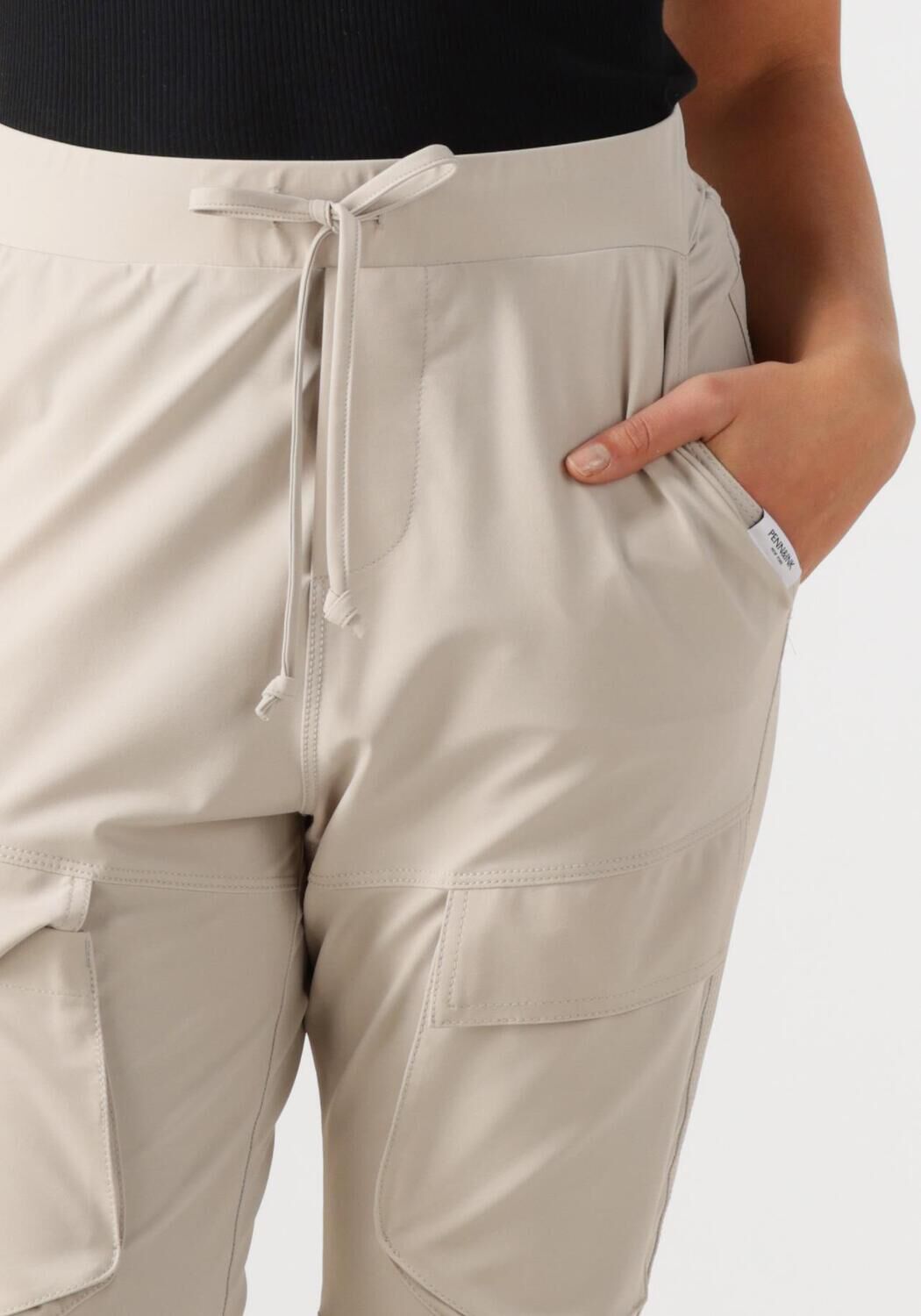 PENN & INK Dames Broeken Trousers S25m-cargo Beige