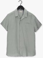 Groene DSTREZZED Casual overhemd RESORT SHIRT S/S LINEN