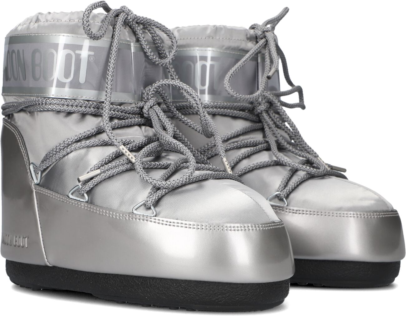 Moon Boot Dames Boots Icon Low Glance - Zilver, foto 2