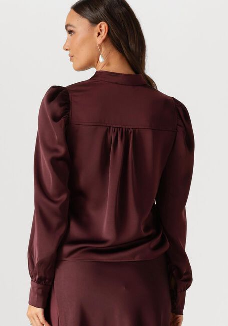 Bordeaux NEO NOIR Blouses ROSSLYN HEAVY SATEEN BLOUSE - large