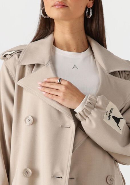 Beige ALIX THE LABEL Trenchcoats LADIES WOVEN TRENCHCOAT - large