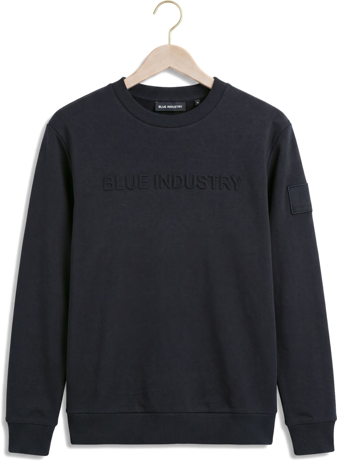 BLUE INDUSTRY Heren Truien & Vesten Sweater Donkerblauw