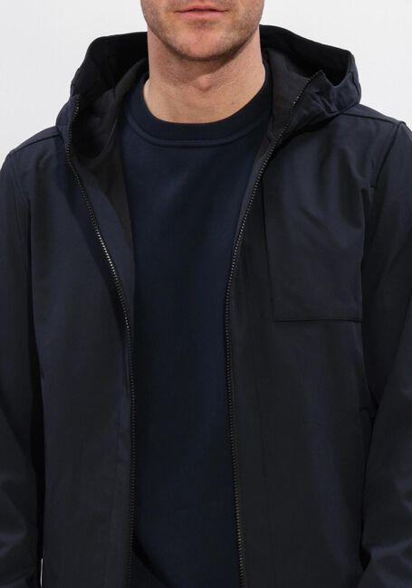 Donkerblauwe AIRFORCE Jack SOFTSHELL JACKET CHESTPOCKET - large