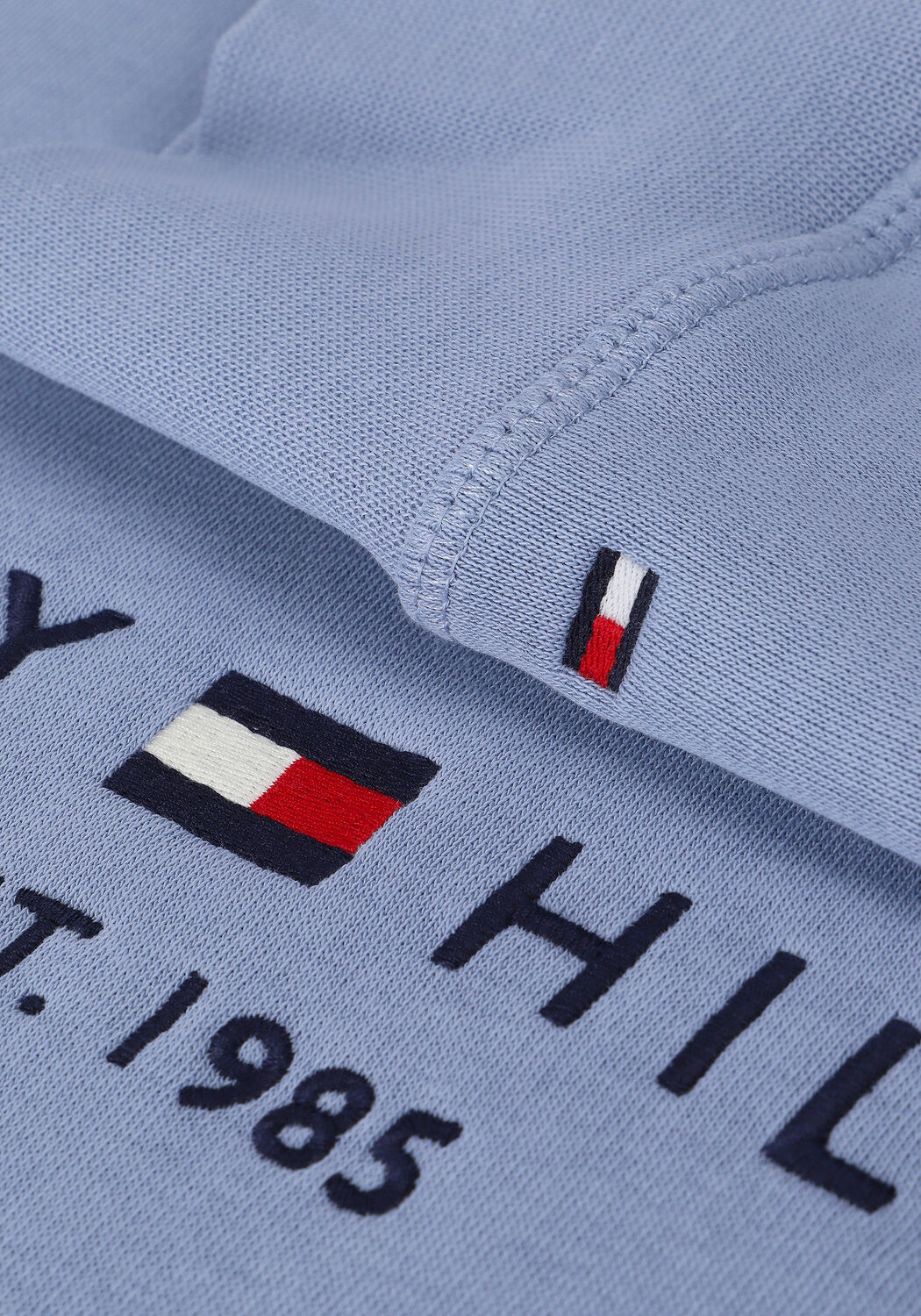 Blauwe TOMMY HILFIGER Sweater TOMMY LOGO HOODY - large