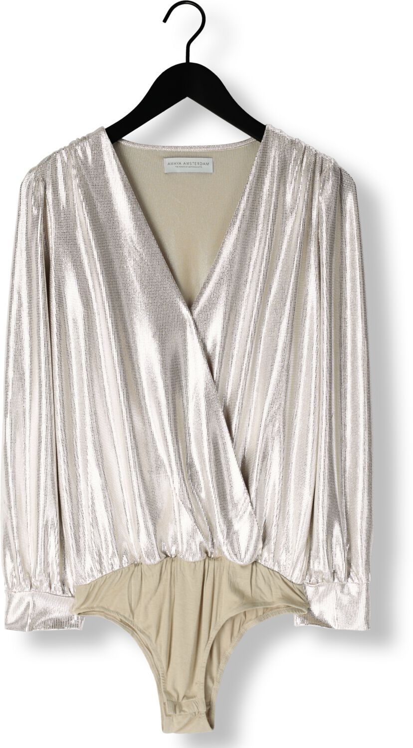 AMAYA AMSTERDAM Dames Tops & T-shirts Colein Body Zilver