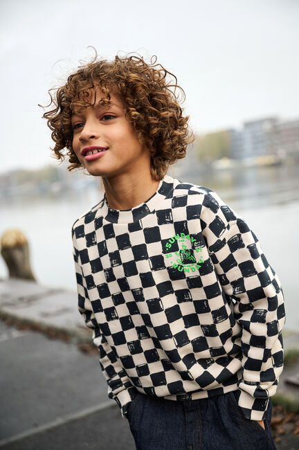 Zwarte TUMBLE 'N DRY Sweater FINISH - large