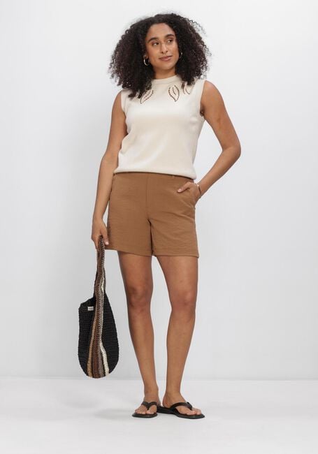Bruine OBJECT Korte broek OBJRINI LISA MW RE SHORTS 145 ND - large