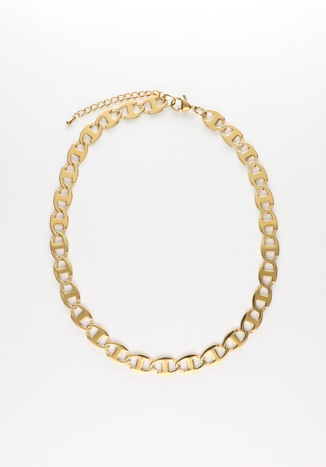 Goudkleurig NOTRE-V Kettingen KETTING SCHAKEL #5