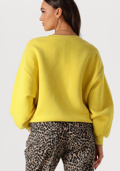 Gele SUMMUM Sweater SWEATSHIRT VINTAGE SWEAT - large