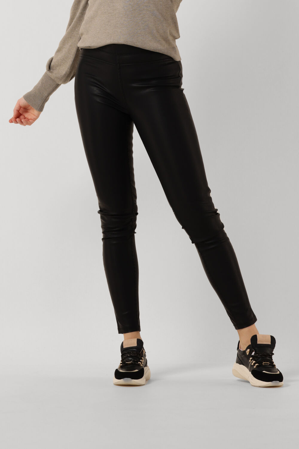 Mode Broeken Leggings H&M Legging zwart-room grafisch patroon casual uitstraling 