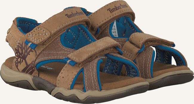 Bruine TIMBERLAND Platte sandalen PARK HOPPER L/F 2 STRAP KIDS Bruine TIMBERLAND Platte sandalen PARK HOPPER L/F 2 STRAP KIDS - large