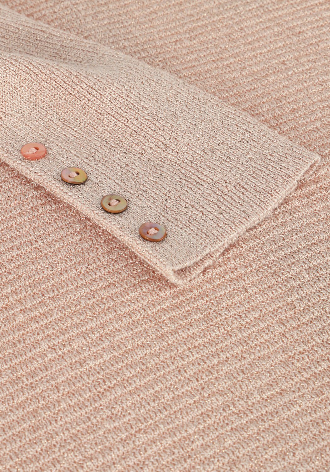 Roze NUKUS Top BATWING PULLOVER LUREX - large