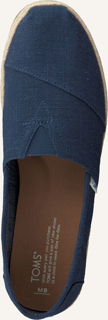 Blauwe TOMS Espadrilles CLASSIC ROPE SOLE Blauwe TOMS Espadrilles CLASSIC ROPE SOLE - large
