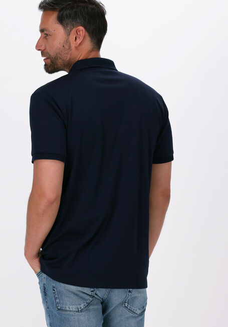 Donkerblauwe SELECTED HOMME Polo SLHFAVE ZIP SS POLO B - large