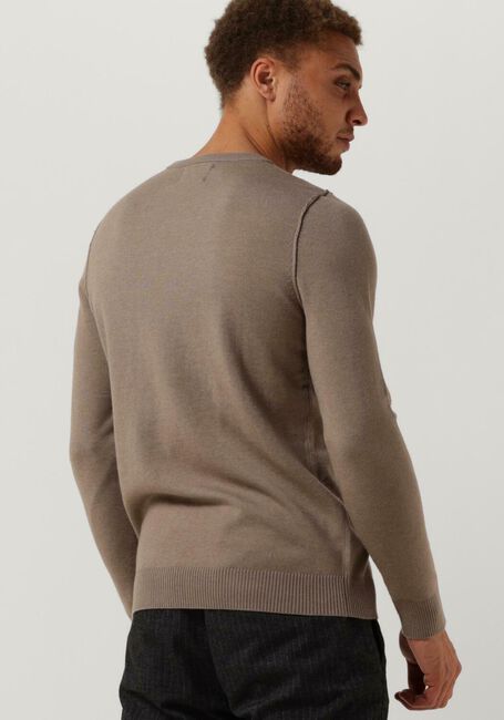 Beige BUTCHER OF BLUE Trui CLIFDEN CREW - large