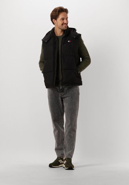 Zwarte TOMMY JEANS Bodywarmer TJM ALASKA VEST - large