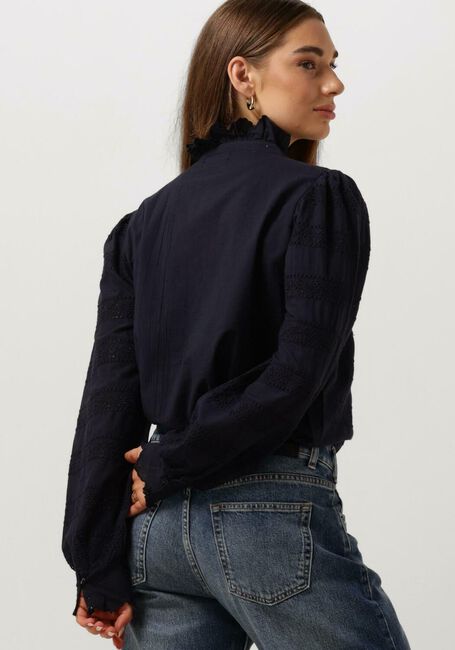 Donkerblauwe LOLLYS LAUNDRY Blouses RAMPUR - large