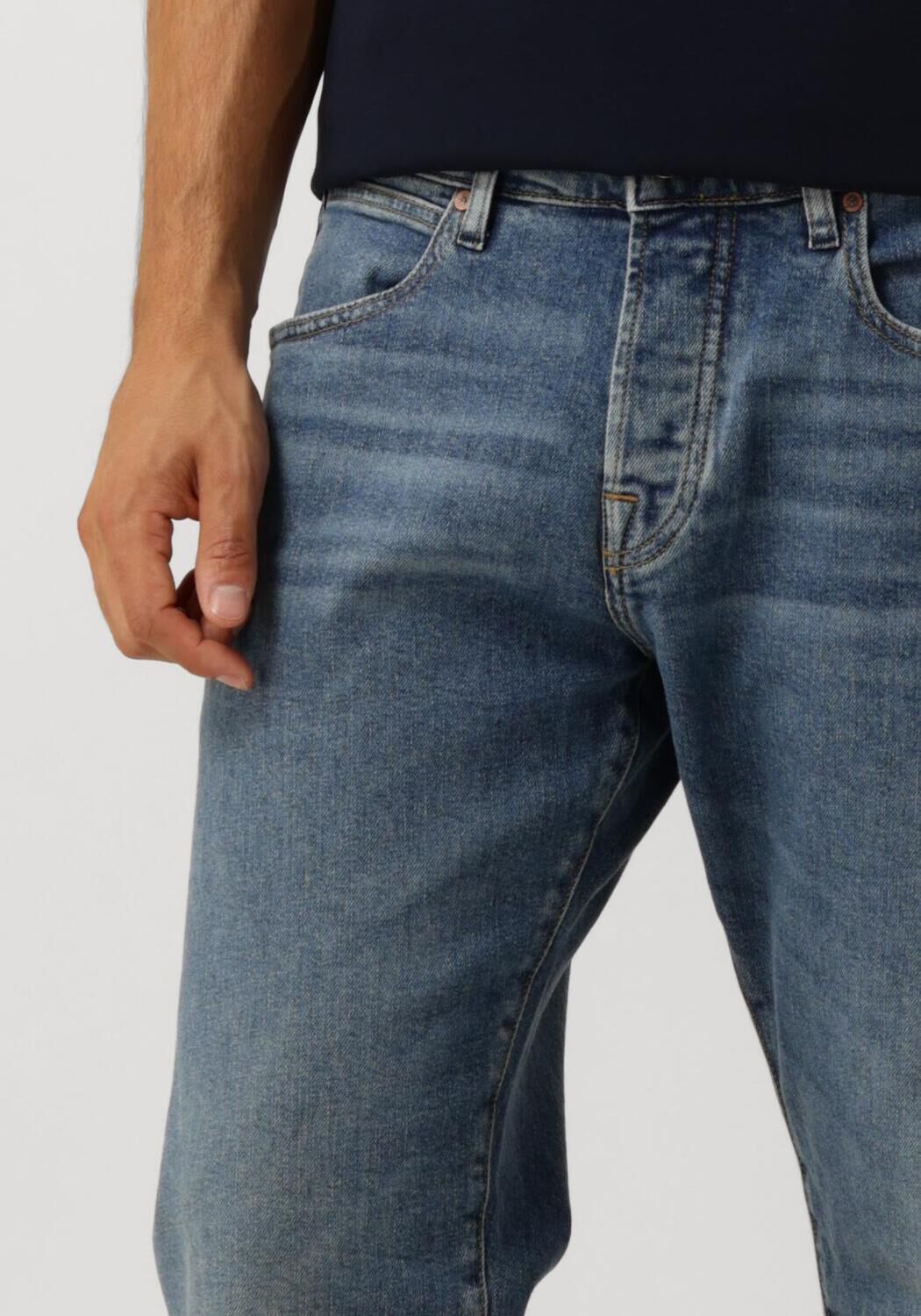 SCOTCH & SODA Heren Jeans Core The Zee Straight Fit Jeans Blauw